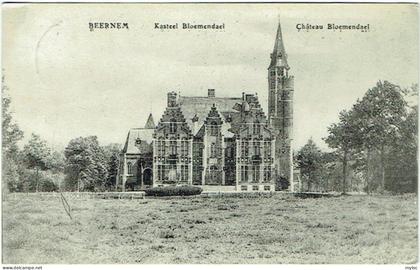 Beernem. Kasteel/Château Bloemendael.