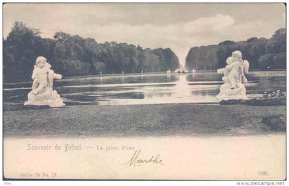 1902 Château Beloeil le pièce d'eau