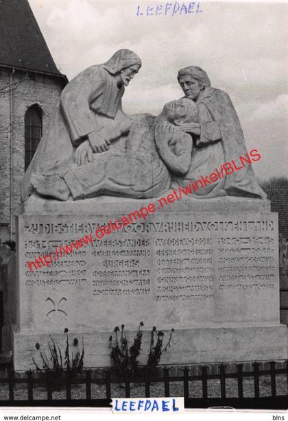 Foto Monument gesneuvelden - Leefdaal Bertem