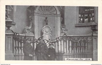 [-5%] BELGIQUE - BRUXELLES -  Manneken Pis - Carte Postale Ancienne