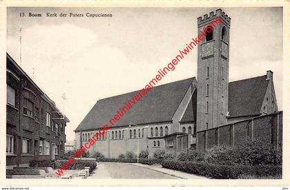 Kerk der Paters Capucienen - Boom