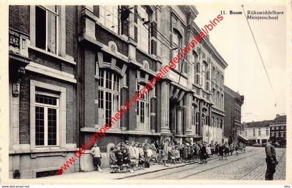 Rijksmiddelbare Meisjesschool - Boom