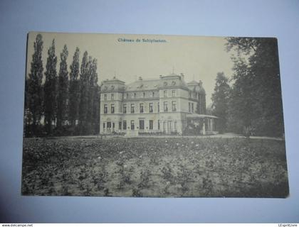 Château de SCHIPLAEKEN Kasteel Belgique België Carte Postale