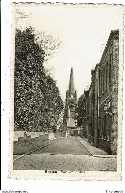 CPA Carte Postale-Belgique- Boussu- Rue des écoles  VM12883