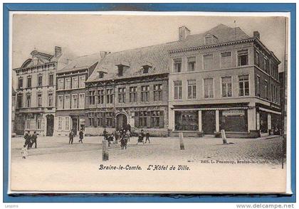 Belgique - BRAINE le COMTE --  l'Hôtel de Ville