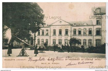 CPA Brugelette Ecole normale et pensionnat  Salle de musique