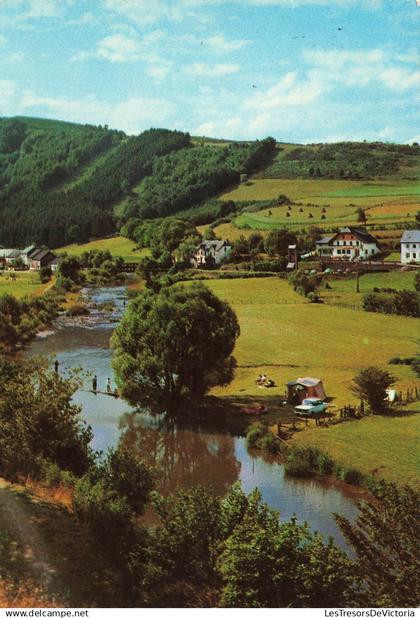 BELGIQUE - Burg-Reuland - Ouren - Partie an der Our - Lander Eupen - Carte postale