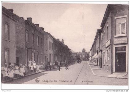 CHAPELLE LEZ HERLAIMONT  La rue neuve