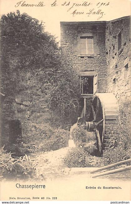 Belgique - CHASSEPIERRE (Prov. Lux.) Entrée du Souterrain - Nels Série 40 N. 223