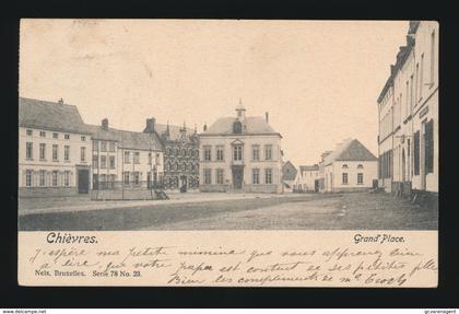 CHIEVRES  GRAND'PLACE