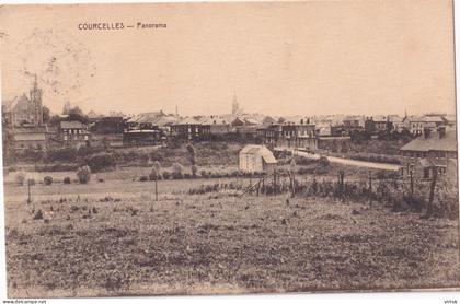 Courcelles   ecrit 1926 avec timbre