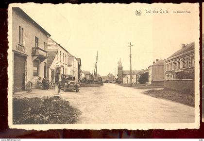 cpa cul des sarts  voiture   1949