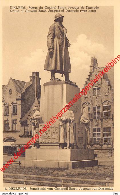 Standbeeld van generaal Baron Jacques van Diksmuide - Diksmuide