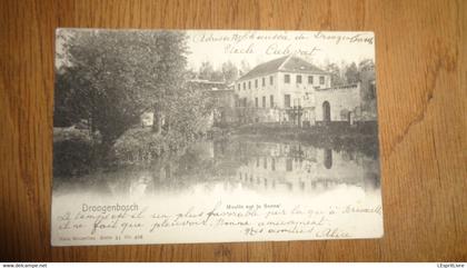 DROOGENBOSCH Moulin sur La Senne Drogenbos Brabant Flamand België Belgique Carte Postale