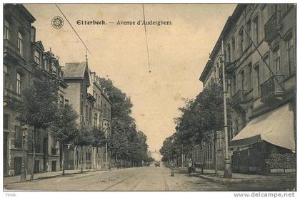 Etterbeek :  avenue d'Auderghem ( ecrit avec timbre )