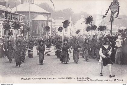 BELGIQUE(BRUXELLES) IXELLES(FETE 1910)