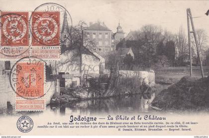 BELGIUM - Jodoigne - La Ghete et le Chateau 1912