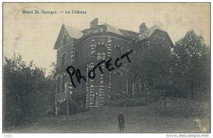 Weert-St-Georges : le chateau    ( geschreven  met zegel )