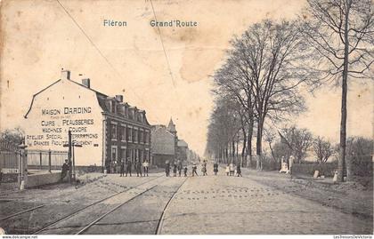 [-50%] BELGIQUE - Fléron - Grand Route - Carte postale ancienne