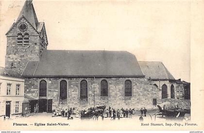 Belgique - FLEURUS (Hainaut) Eglise Saint-Victor