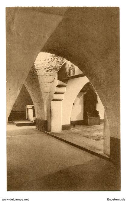 CPA- Carte Postale  - Belgique - Abbaye d'Orval -  Ruines de l'Abbaye - Souterrain de l'Abbaye- (CPV27)