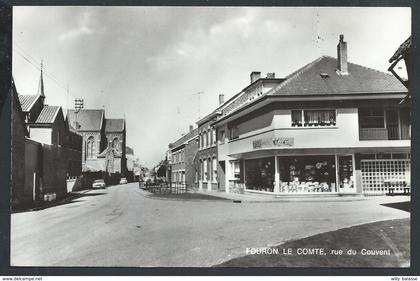 +++ CPA - FOURON LE COMTE - Rue du Couvent - Commerce - CPSM   //