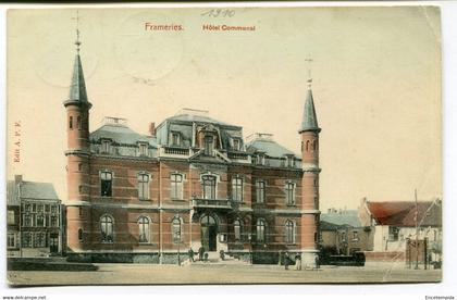 CPA - Carte Postale - Belgique - Frameries - Hôtel Communal - 1910 (DG14906)