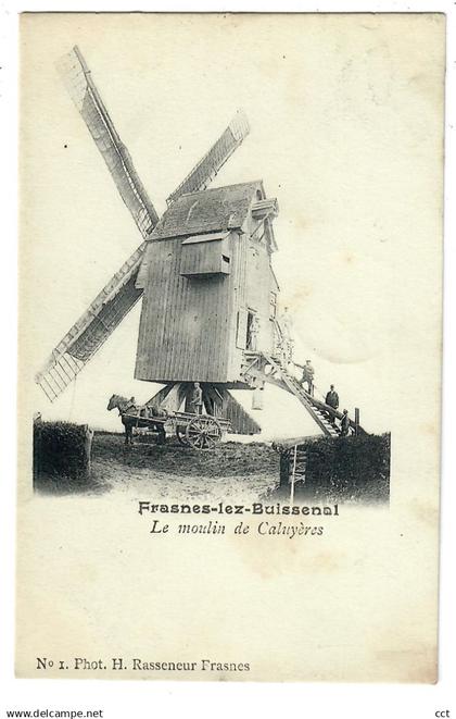 Frasnes-lez-Buissenal    Frasnes-lez-Anvaing   Le moulin de Caluyères  Phot H Rasseneur n° 1