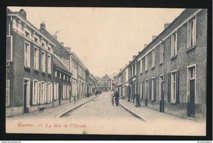 GAVERE      LA RUE DE L'ESCAUT