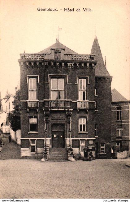 Gembloux,  Hotel de Ville, um 1910