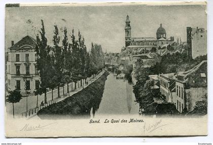 CPA - Carte Postale - Belgique - Gand - Quai des Moines - 1903 (WB12821)