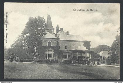 +++ CPA - Le Château de DOYON - Havelange  //