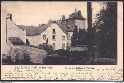 +++ CPA - Ferme du château à FOLOGNE - Environs de Waremme - 1903  //