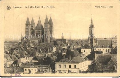 72463503 Tournai Hainaut Cathedrale Beffroi Tournai Hainaut