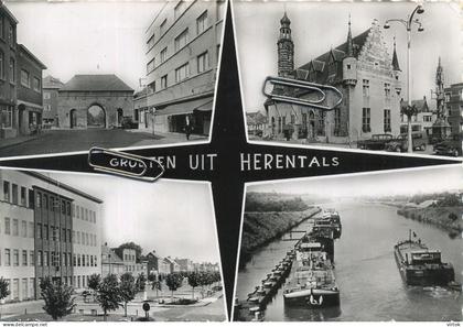 HERENTALS :        (  groot formaat 15 x 10.5 cm )