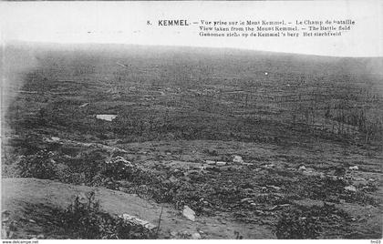 Heuvelland Kemmel champ de bataille guerre 1914