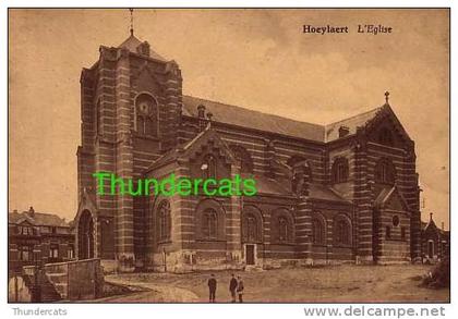 CPA HOEYLAERT HOEILAART L´EGLISE DE KERK