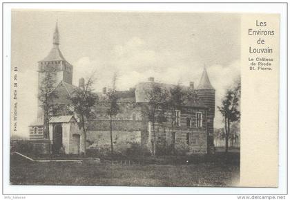 Carte Postale - Les environs de Louvain - Château de RHODE ST PIERRE - SINT PIETERS RODE - CPA   //