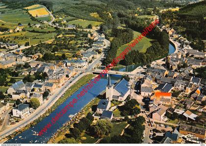 Panorama aérien avec le plan d'eau - Hotton