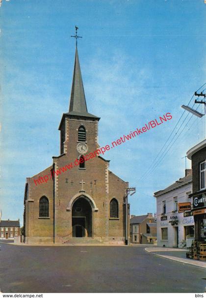 Eglise et place communale - Jemeppe-sur-Sambre