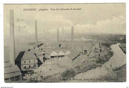 Jemeppe-sur-Sambre  Vues des Glaceries d' Auvelais   Edit R Bosquet