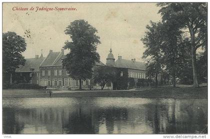 Chateau de Jodoigne - Souveraine      ( ecrit 1909  avec timbre )