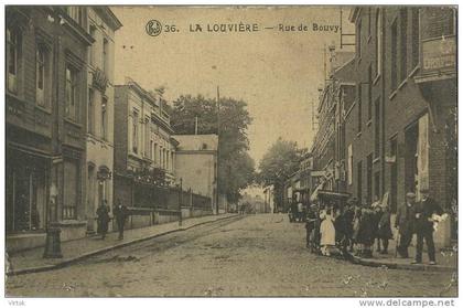 La Louvière :  Rue de Bouvy