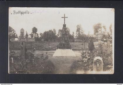 Belgien AK Pölkapelle Friedhof 1916