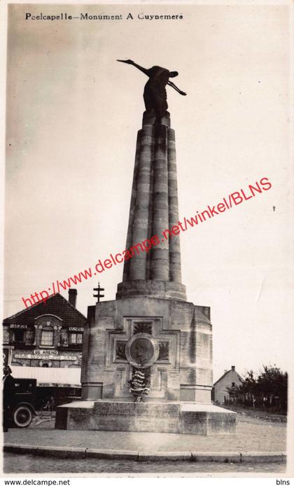 Monument A Guynemere - Langemark-Poelkapelle