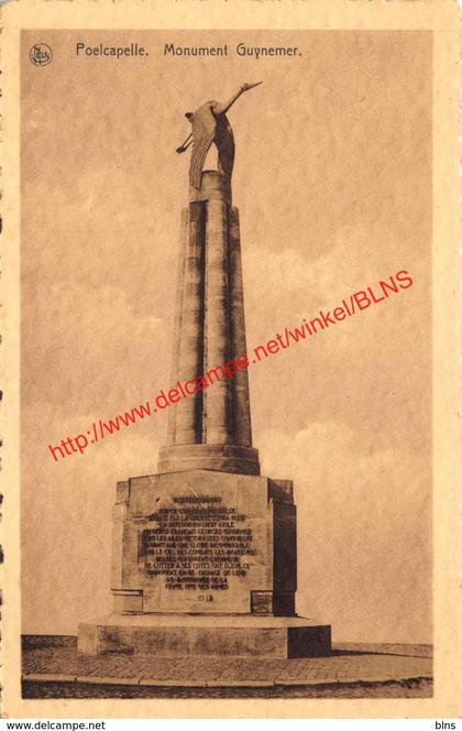 Monument Guynemer - Langemark-Poelkapelle