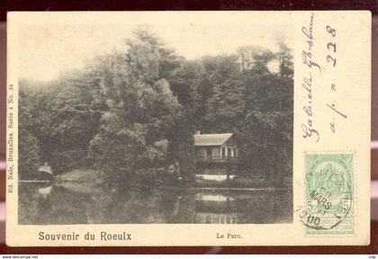 cpa le roeulx  1900