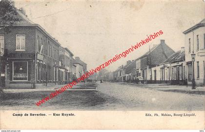 Camp de Beverloo - Rue Royale - Leopoldsburg