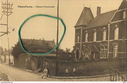 Villers-Perwin :  maison communale