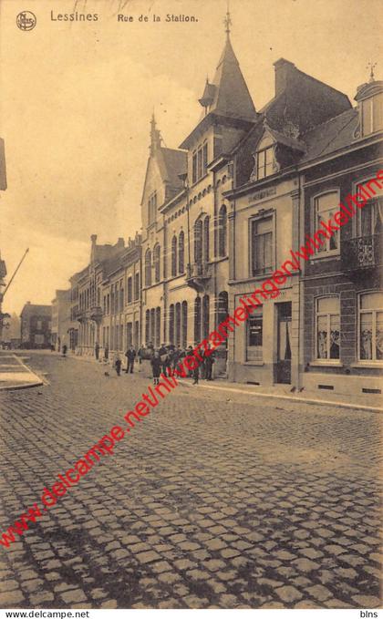 Rue de la Station - Café de la Station - Lessines